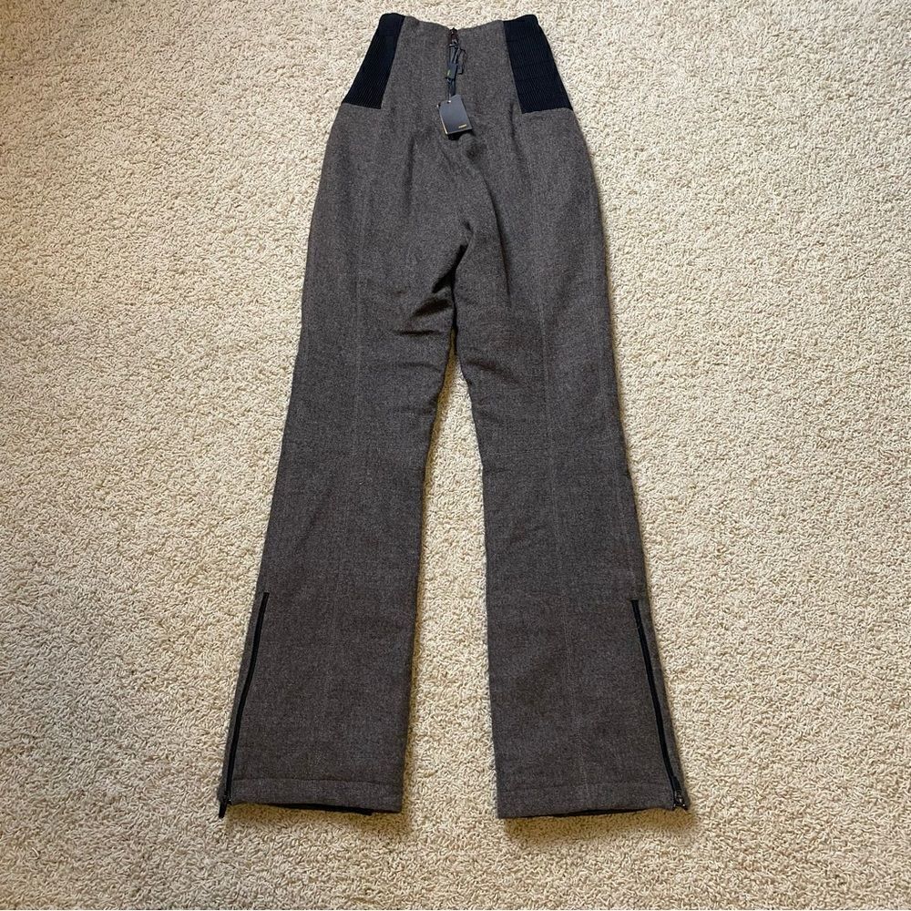 Fendi Ski Trousers Women size 40 / US 4 new with tags brown black - Picture 7 of 13